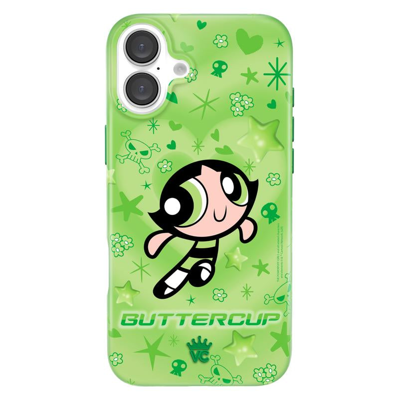 The Powerpuff Girls Buttercup Iphone Case - Trendy Magsafe-Compatible Phone Cases with Shockproof Protection Cases for Iphones