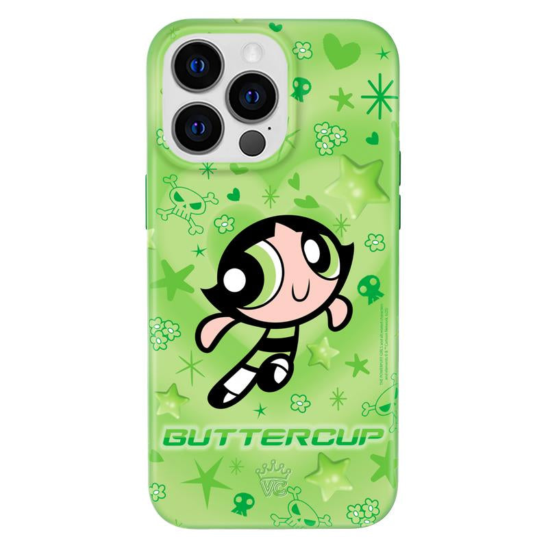 The Powerpuff Girls Buttercup Iphone Case - Trendy Magsafe-Compatible Phone Cases with Shockproof Protection Cases for Iphones