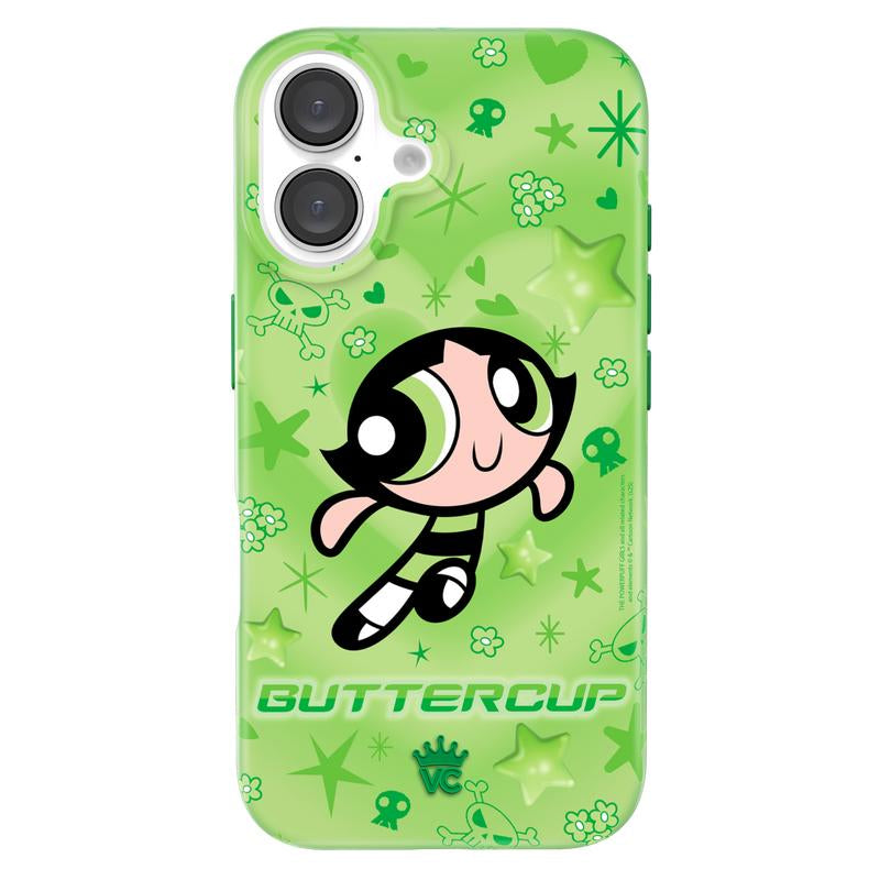 The Powerpuff Girls Buttercup Iphone Case - Trendy Magsafe-Compatible Phone Cases with Shockproof Protection Cases for Iphones