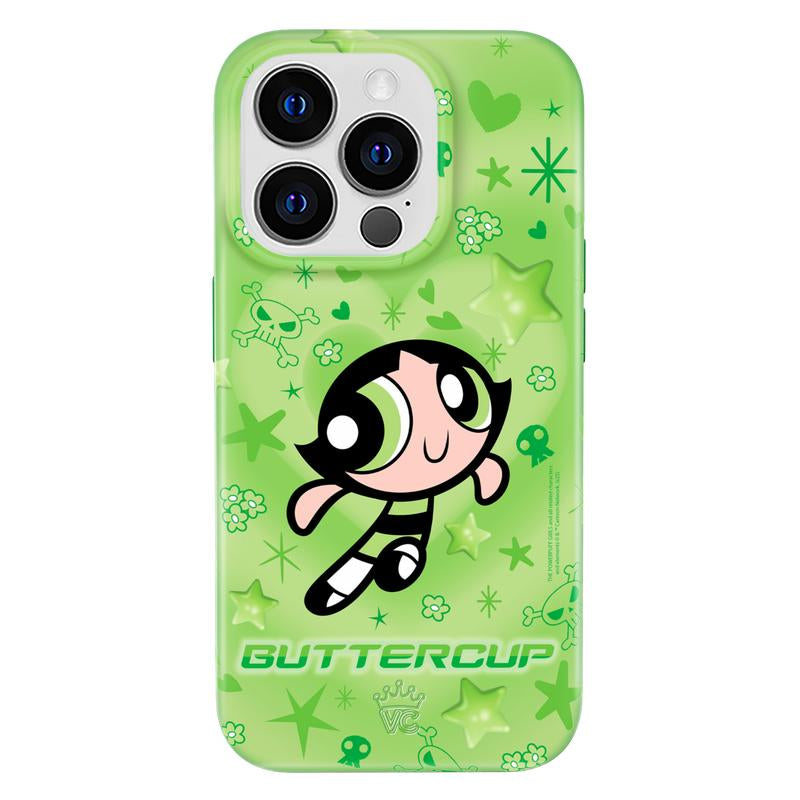 The Powerpuff Girls Buttercup Iphone Case - Trendy Magsafe-Compatible Phone Cases with Shockproof Protection Cases for Iphones