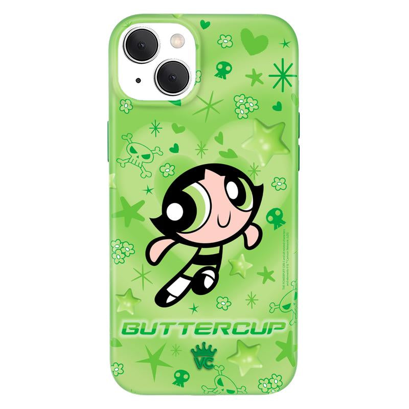 The Powerpuff Girls Buttercup Iphone Case - Trendy Magsafe-Compatible Phone Cases with Shockproof Protection Cases for Iphones